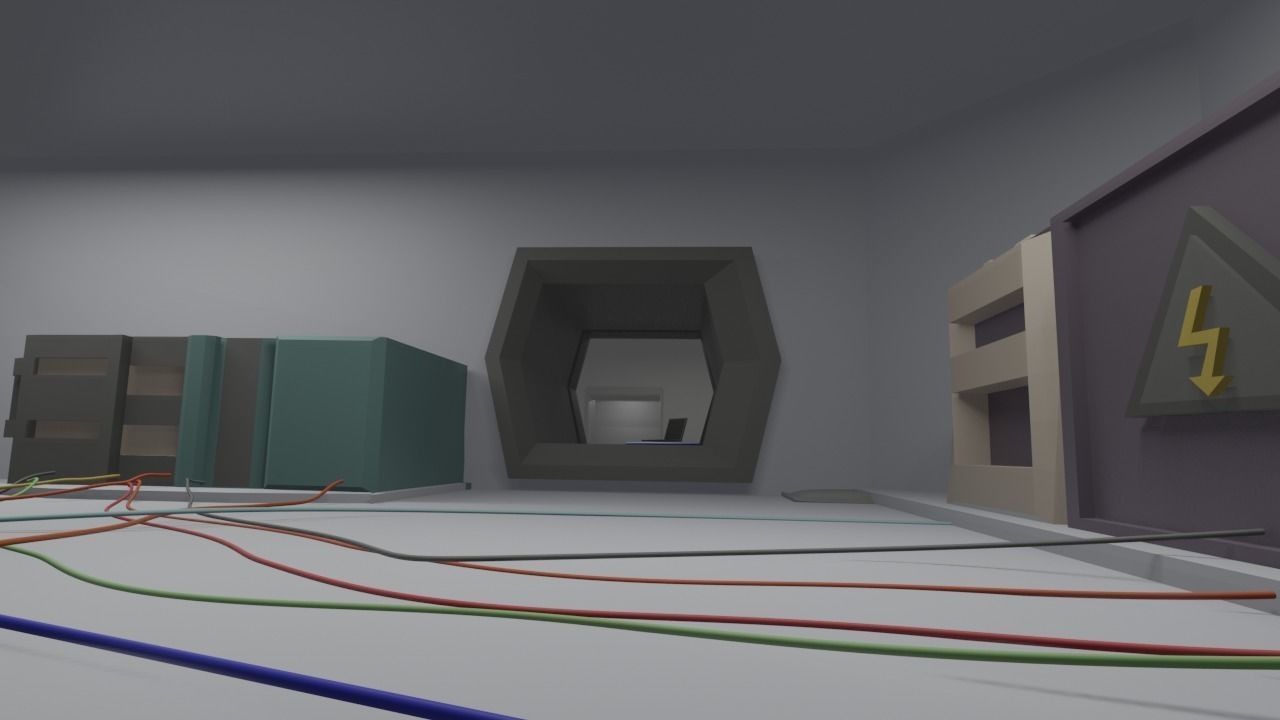 Among us 3d map 3D model_3