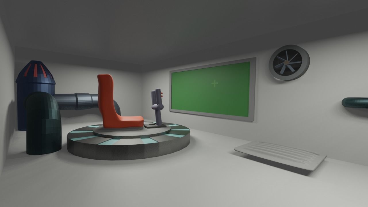 Among us 3d map 3D model_16