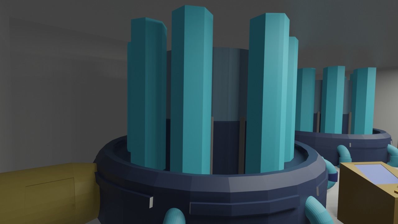 Among us 3d map 3D model_15