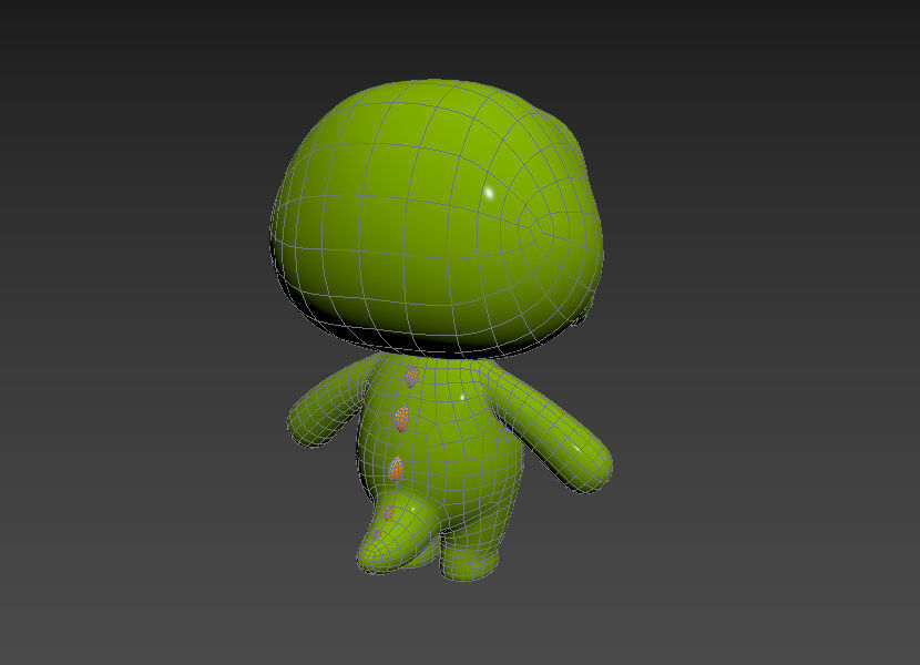 Character013 Crocodile 3D model_15