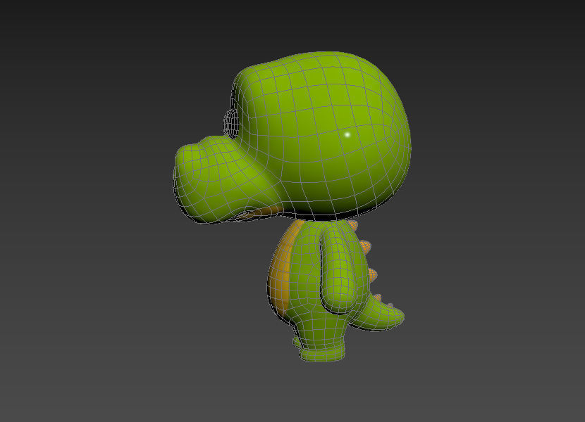 Character013 Crocodile 3D model_16