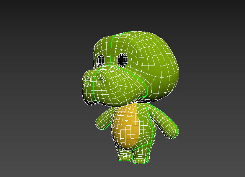 Character013 Crocodile 3D model_19