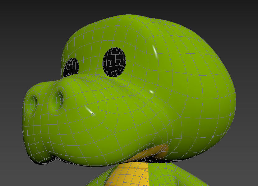 Character013 Crocodile 3D model_17