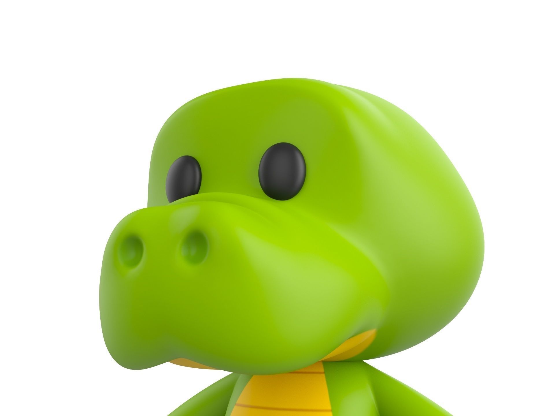 Character013 Crocodile 3D model_8