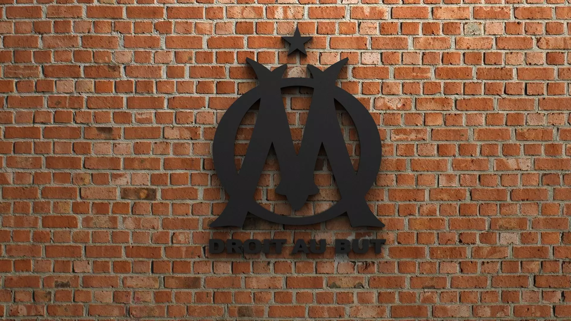 Olympique de Marseille Logo 3D model_0