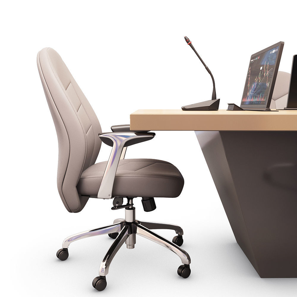 Conference Set 01 3D model_2