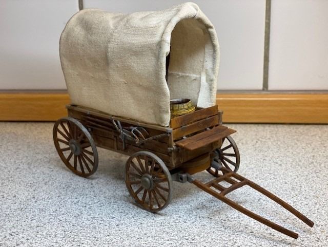 Prairie Wagon STL for resin 3d-printing 3D print model_1