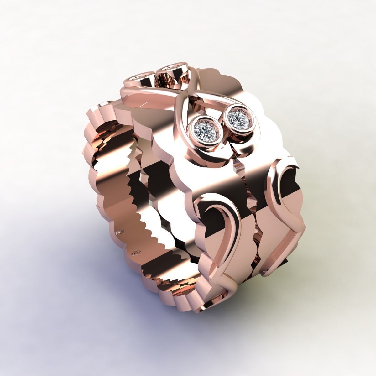 SJ RING 54 3D print model_10