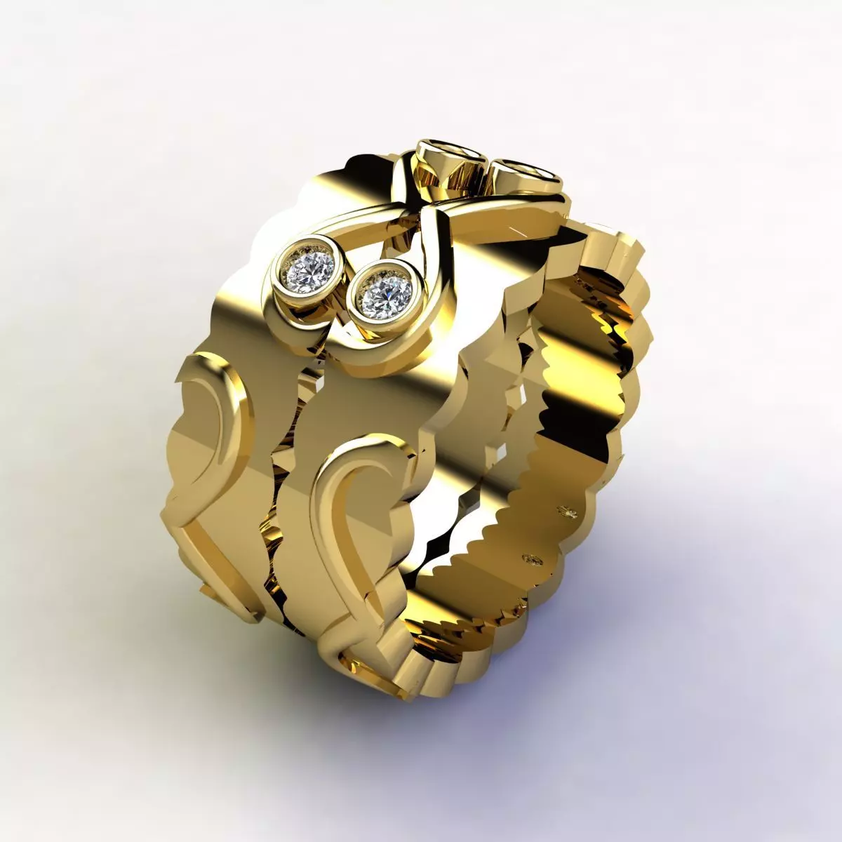 SJ RING 54 3D print model_0
