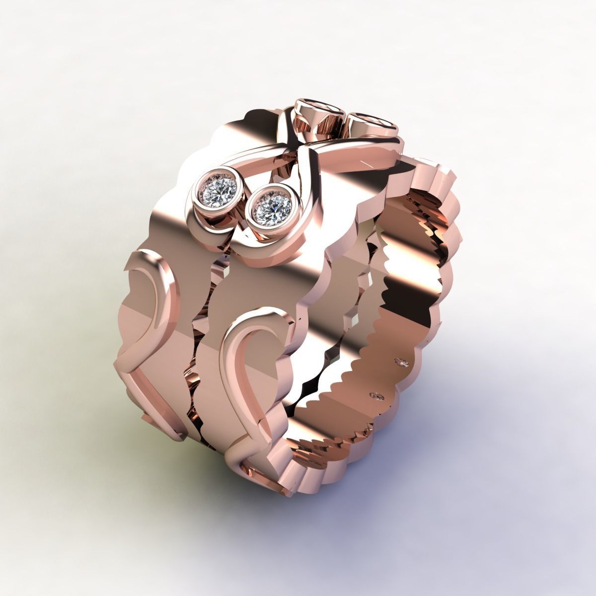 SJ RING 54 3D print model_1