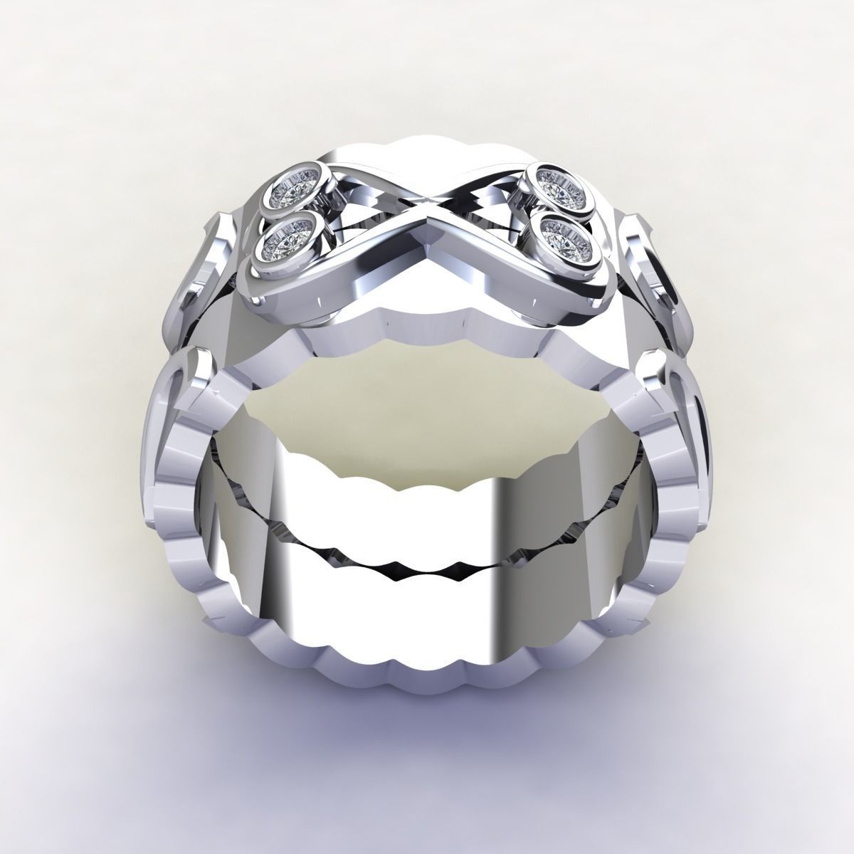 SJ RING 54 3D print model_5