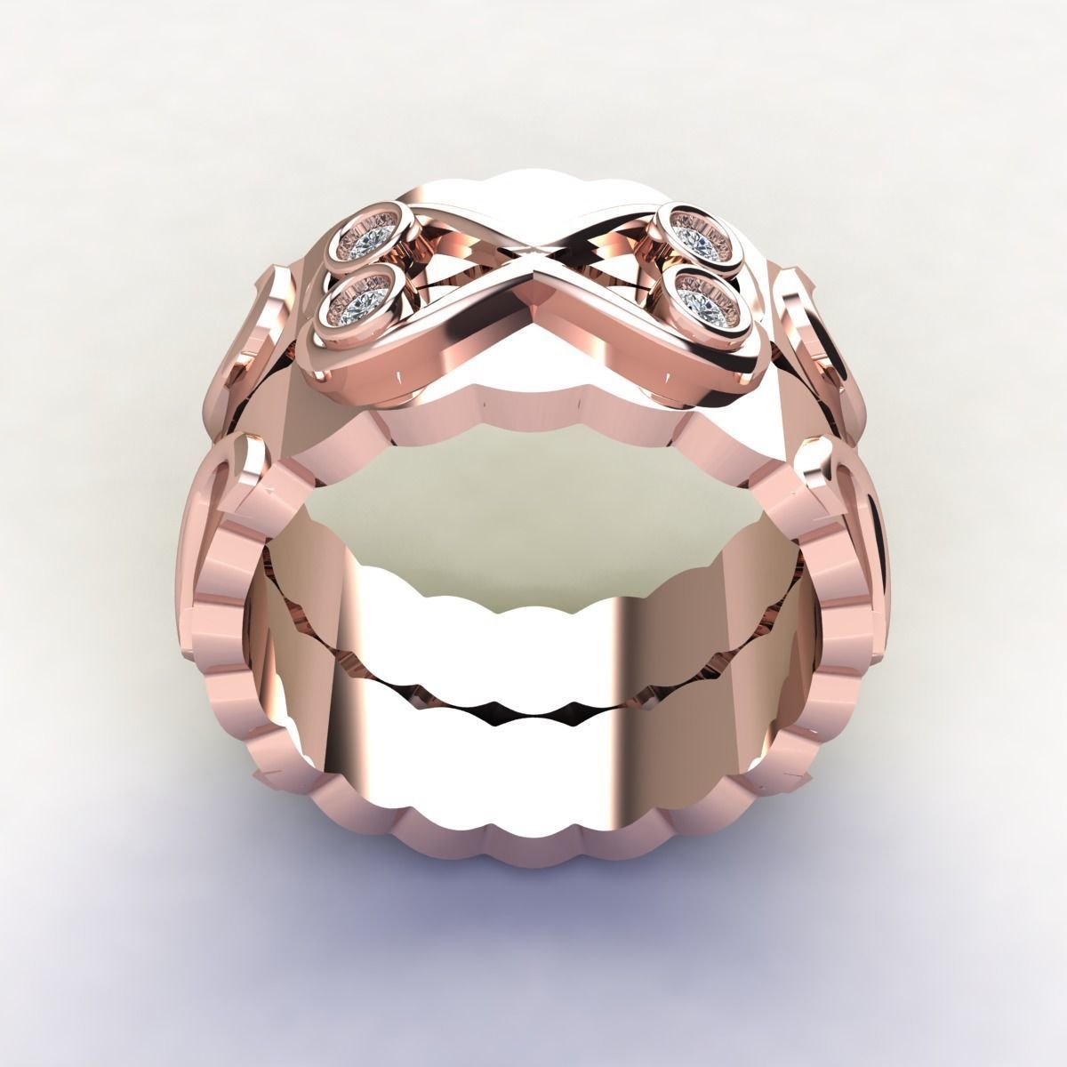 SJ RING 54 3D print model_4