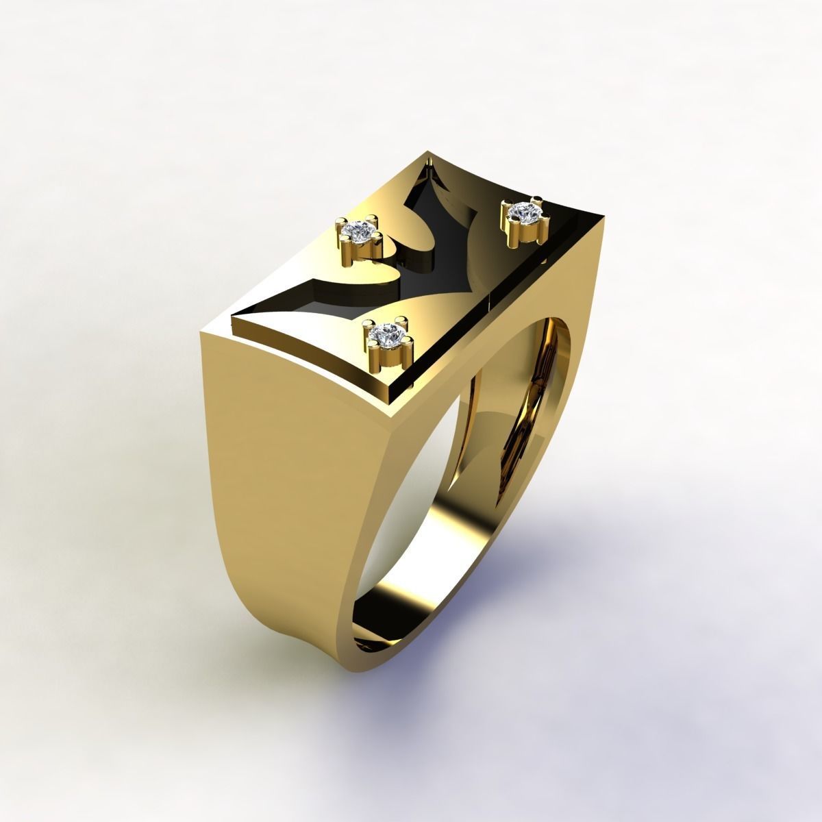 SJ RING 49 3D print model_1