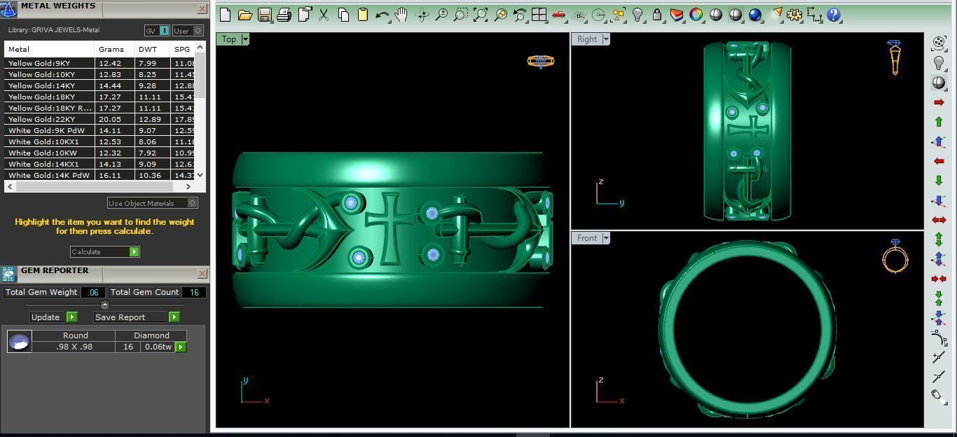 SJ RING 15 3D print model_12