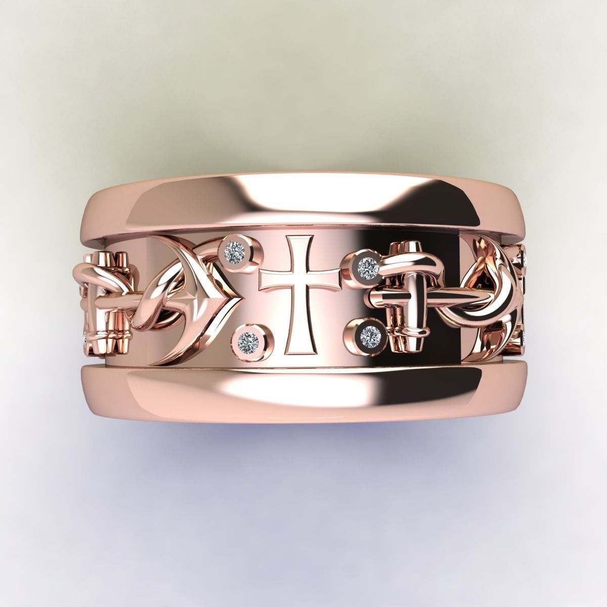 SJ RING 15 3D print model_7