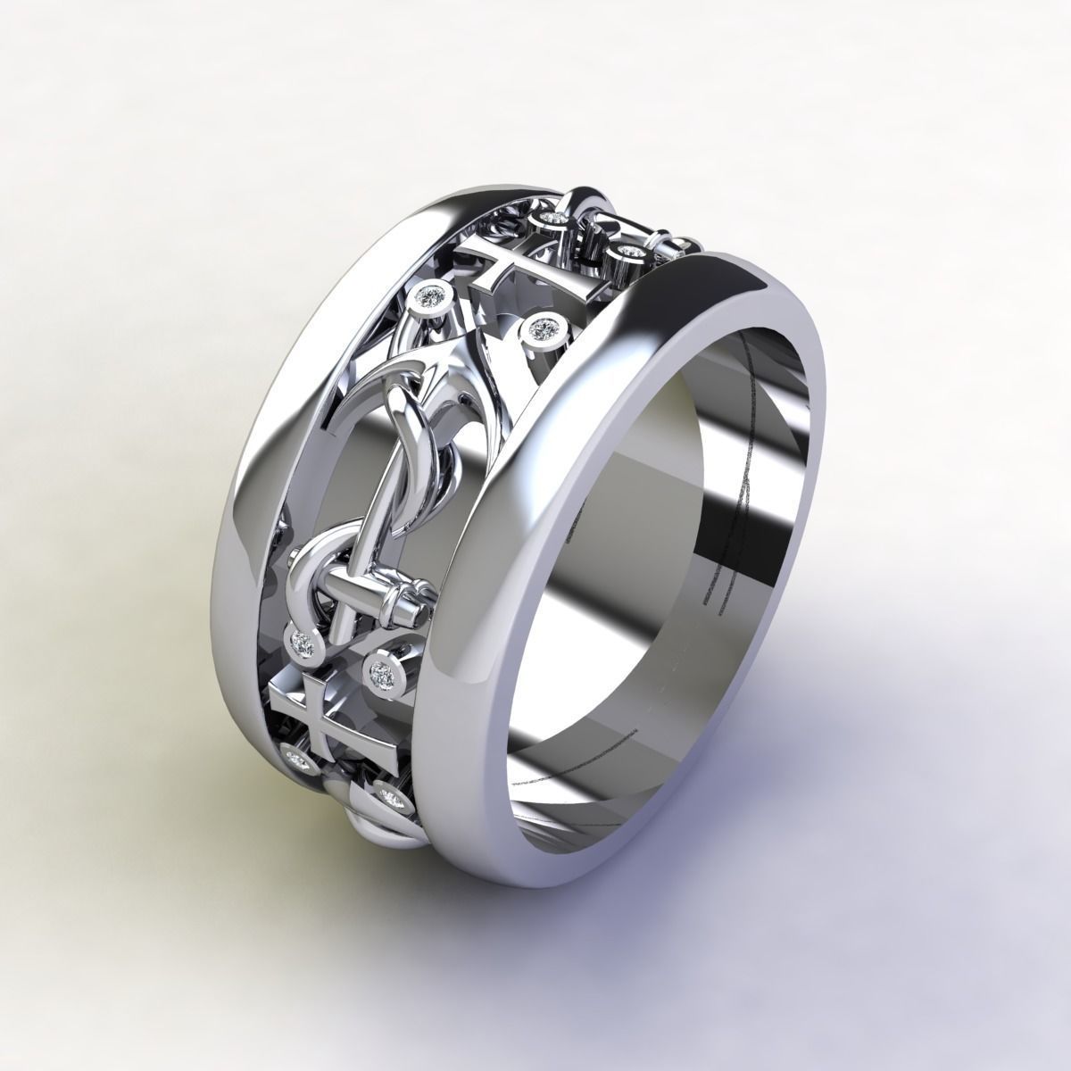 SJ RING 15 3D print model_2