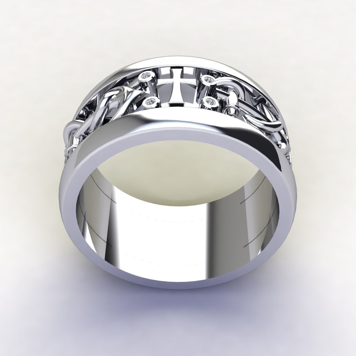 SJ RING 15 3D print model_5