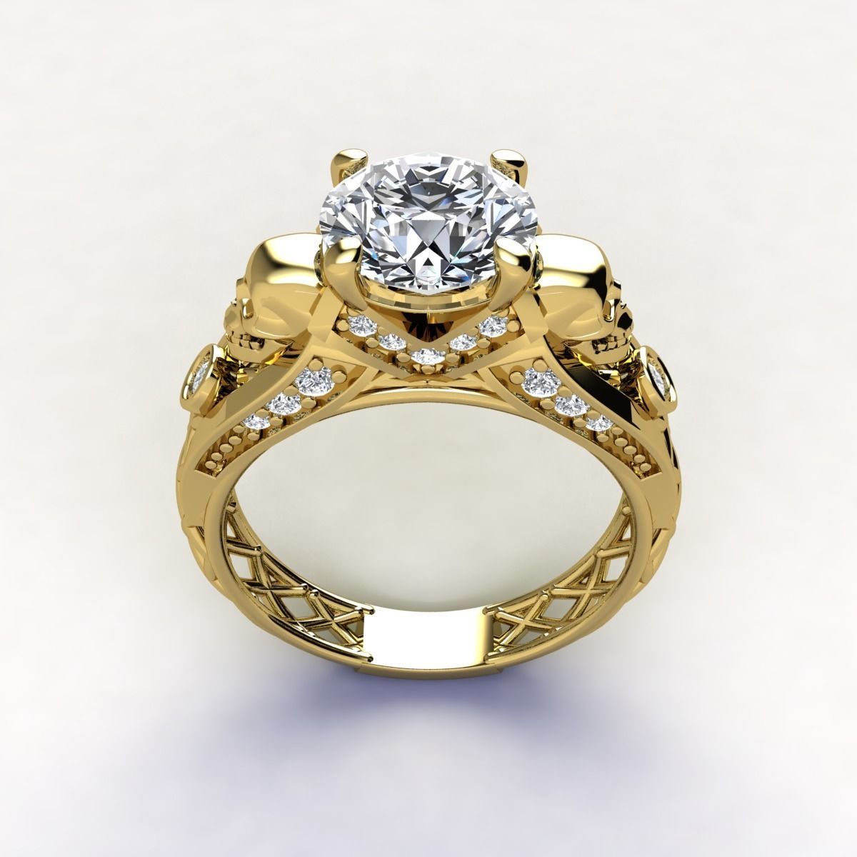 SJ RING 14 3D print model_3