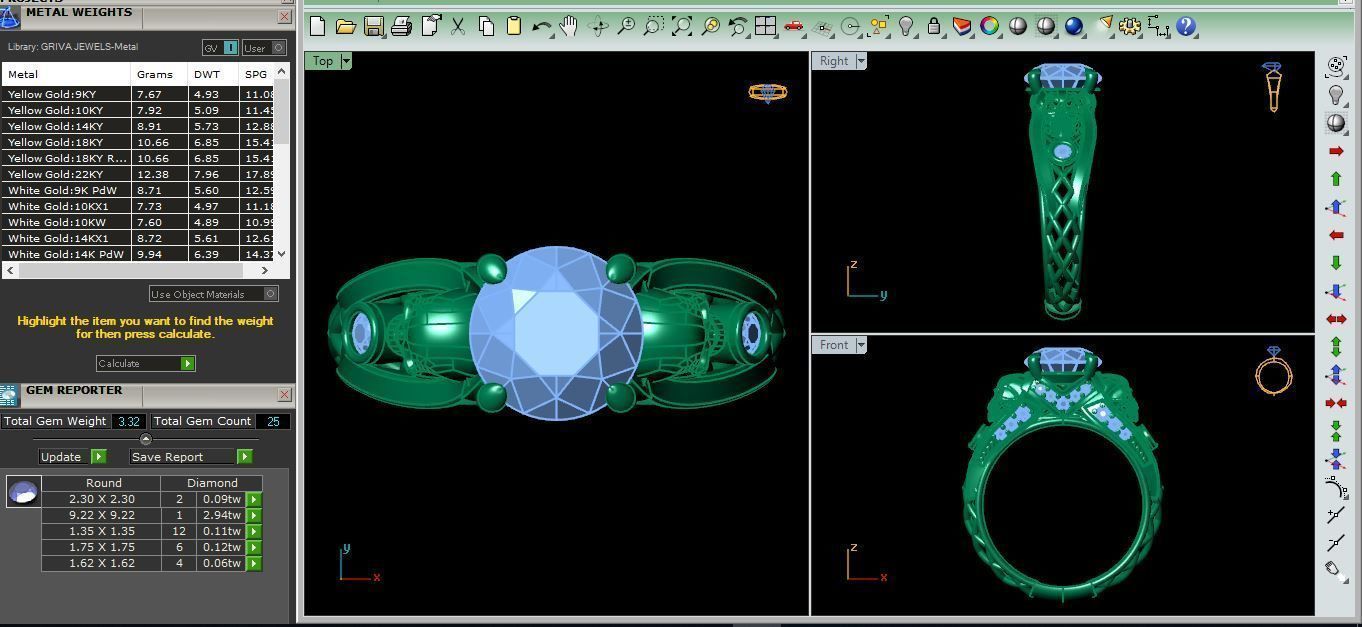 SJ RING 14 3D print model_12