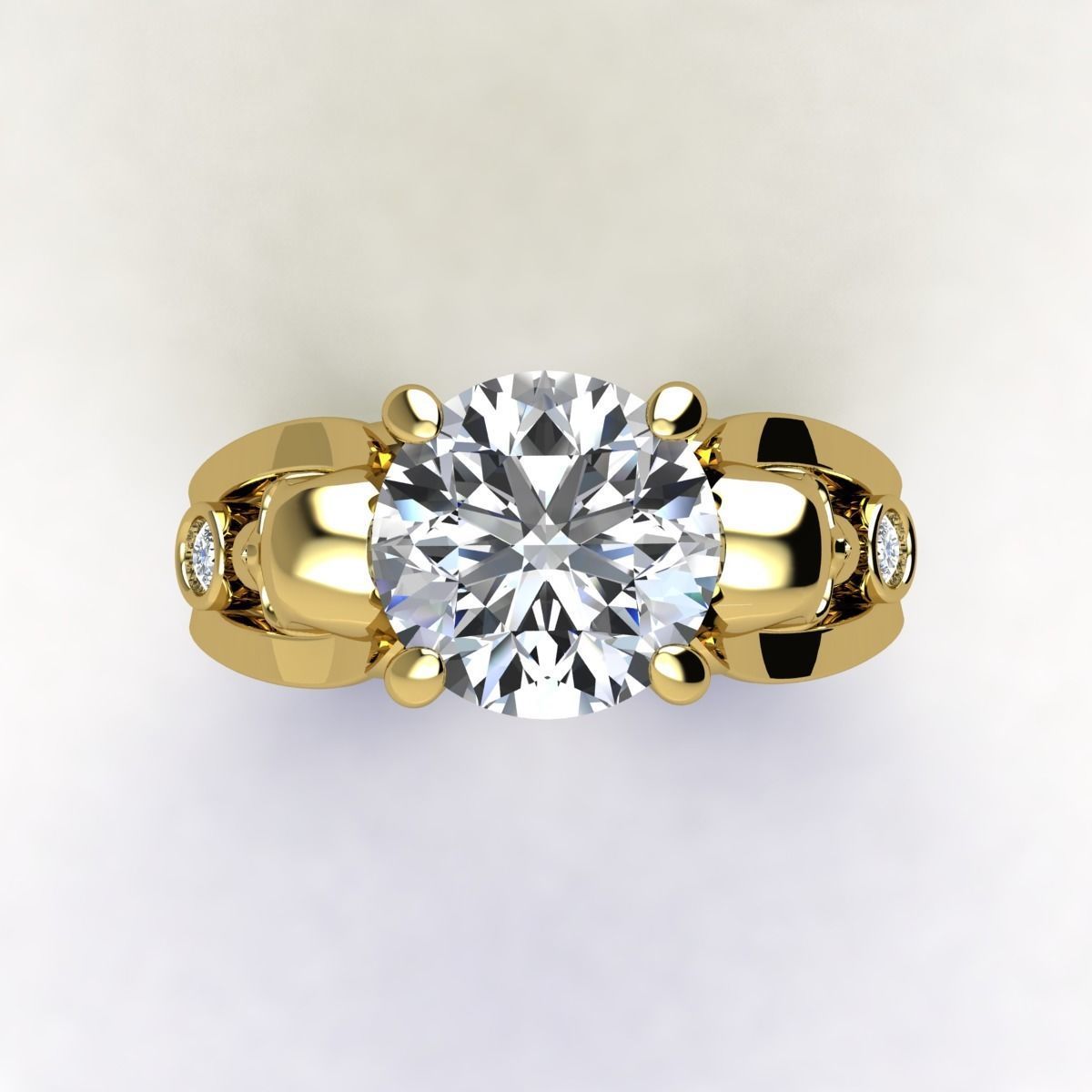 SJ RING 14 3D print model_6