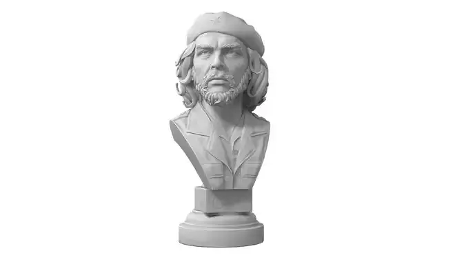 Che Guevara Low-poly 3D model