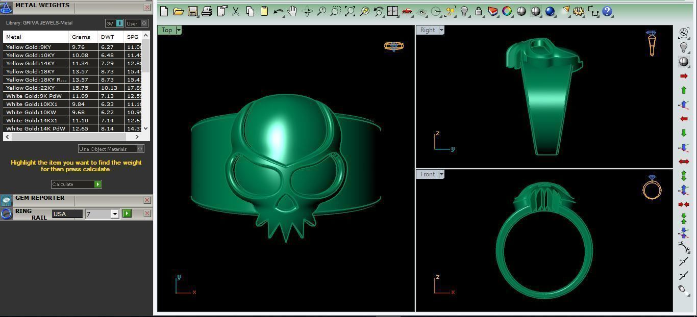 SJ RING 11 3D print model_12