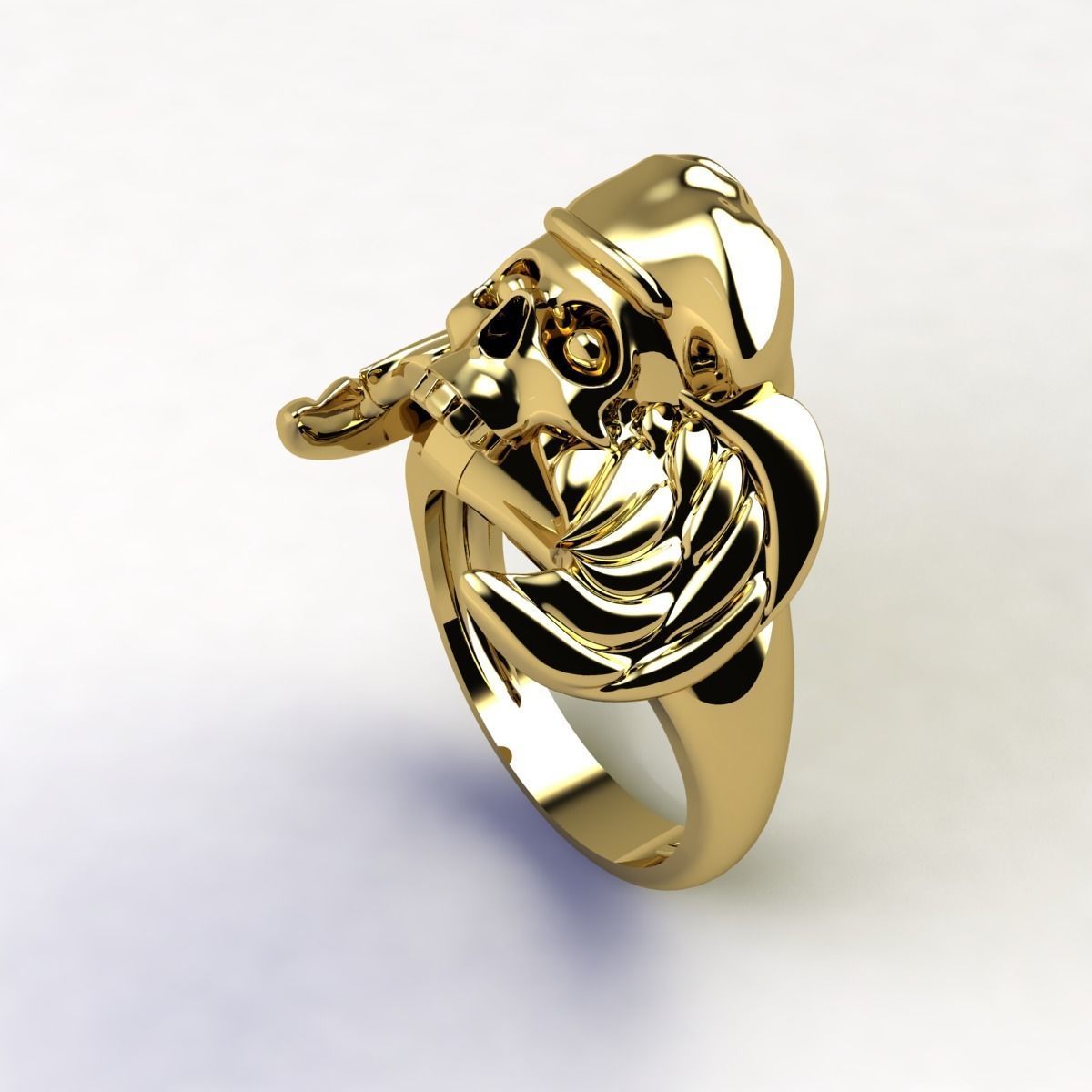 SJ RING 10 3D print model_9