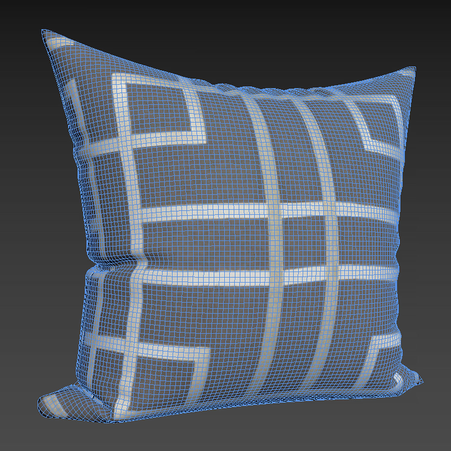Decorative pillows   set 064 3D model_1
