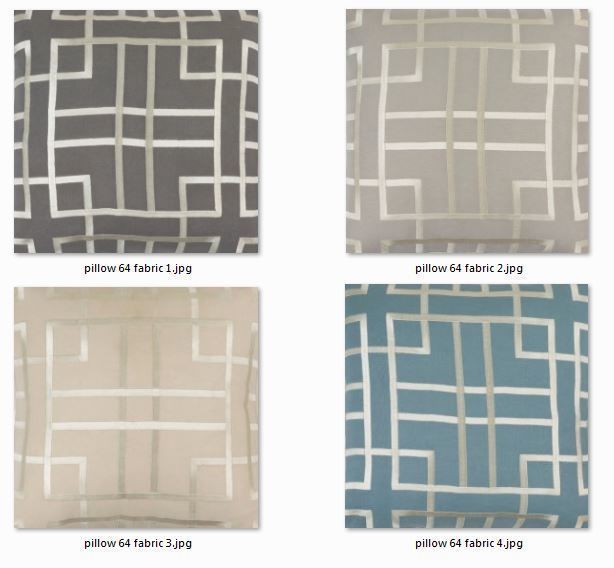 Decorative pillows   set 064 3D model_20