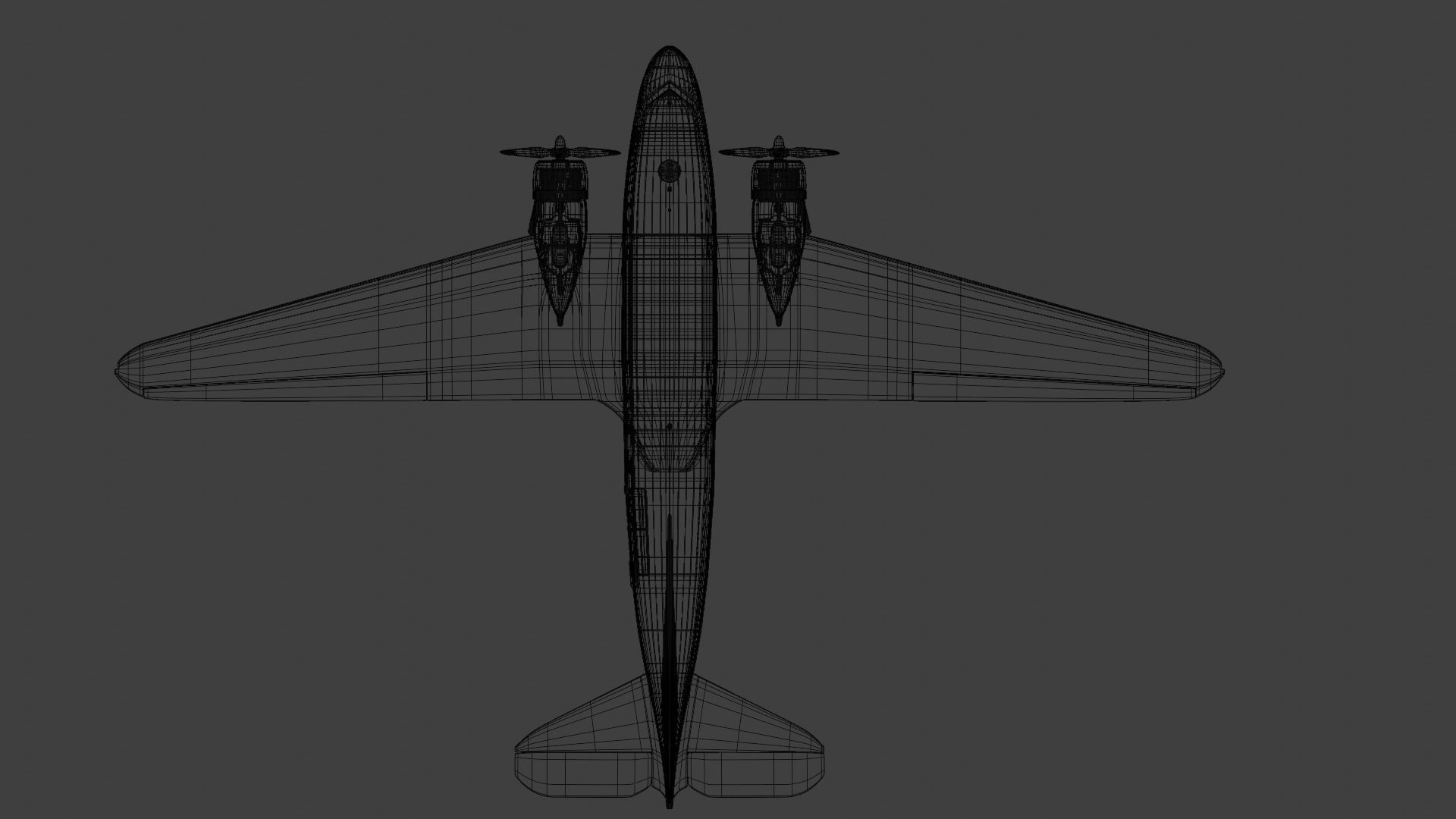 C-47 Skytrain 3D model_10