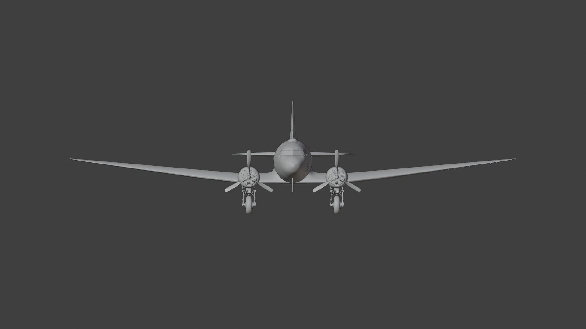 C-47 Skytrain 3D model_5