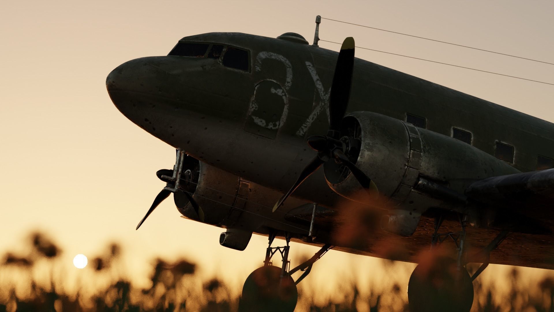 C-47 Skytrain 3D model_1