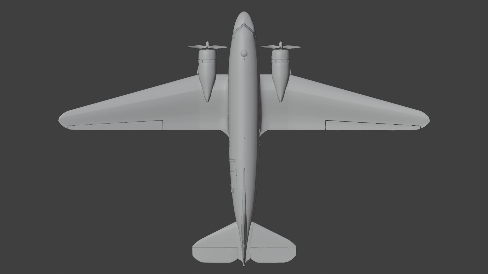 C-47 Skytrain 3D model_7