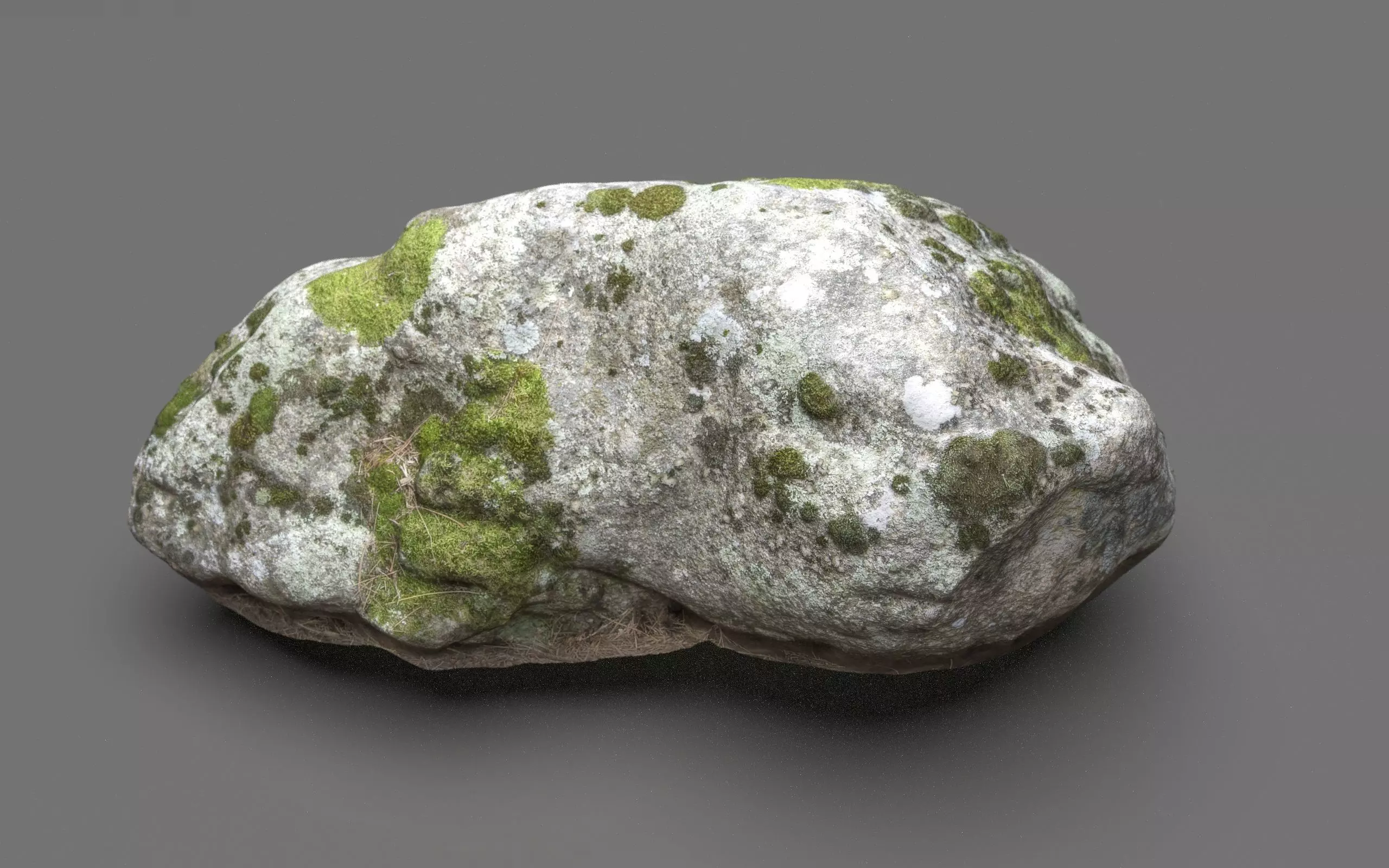 MOSS ROCK 3 Low-poly 3D model