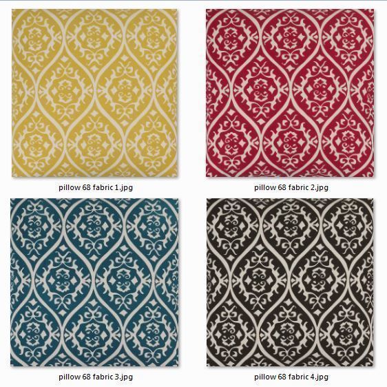 Decorative pillows set 068  3D model_3