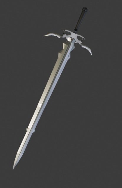 Sword 3D model_1