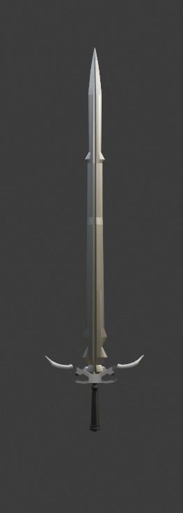 Sword 3D model_2