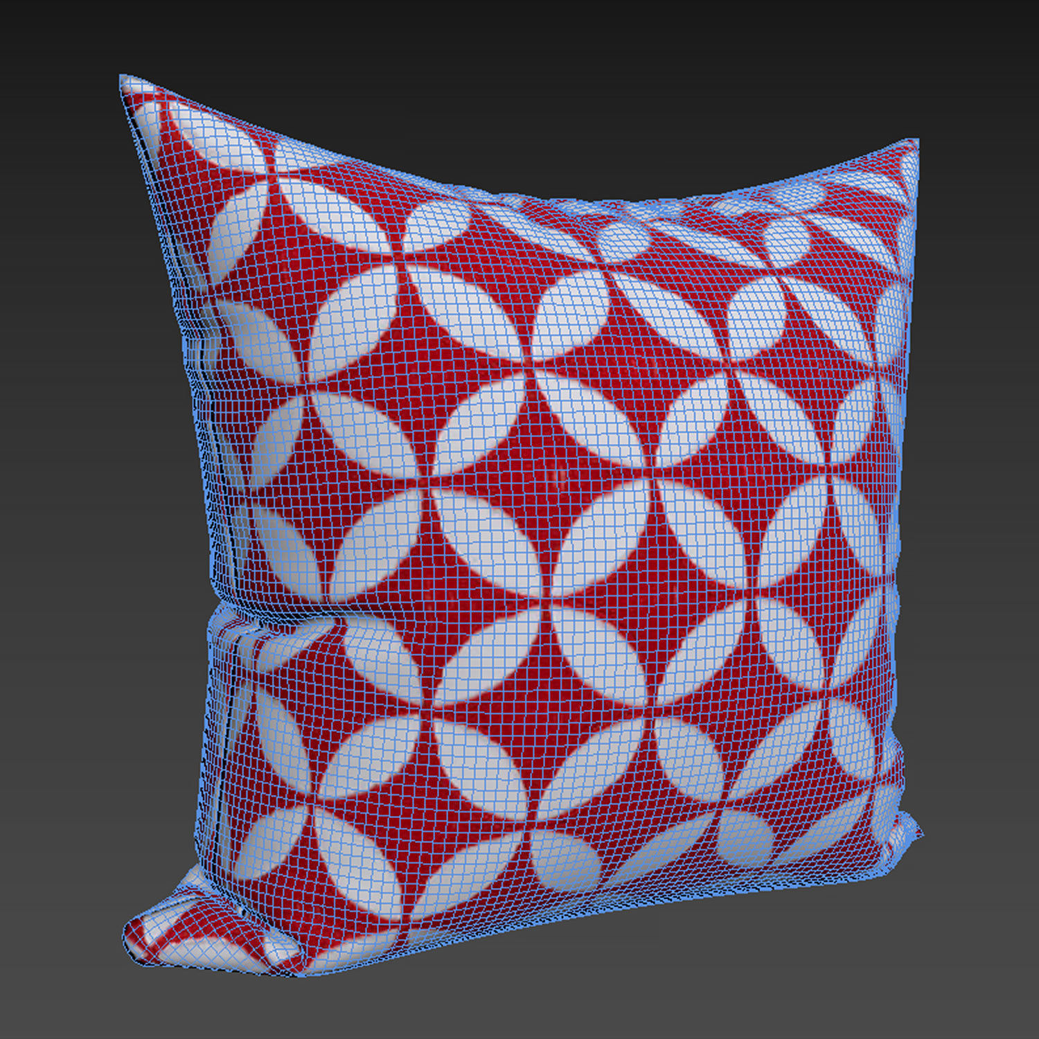 Decorative pillows   set 070 3D model_1