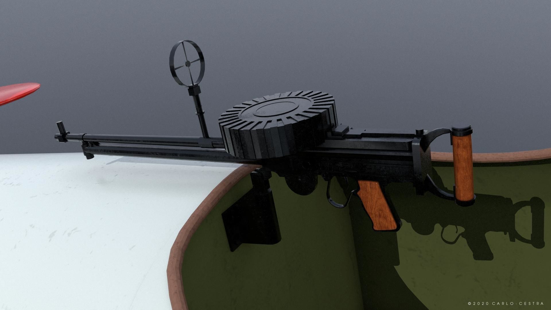 D1A2  Hokoku-127 - Rigged Low-poly 3D model_18