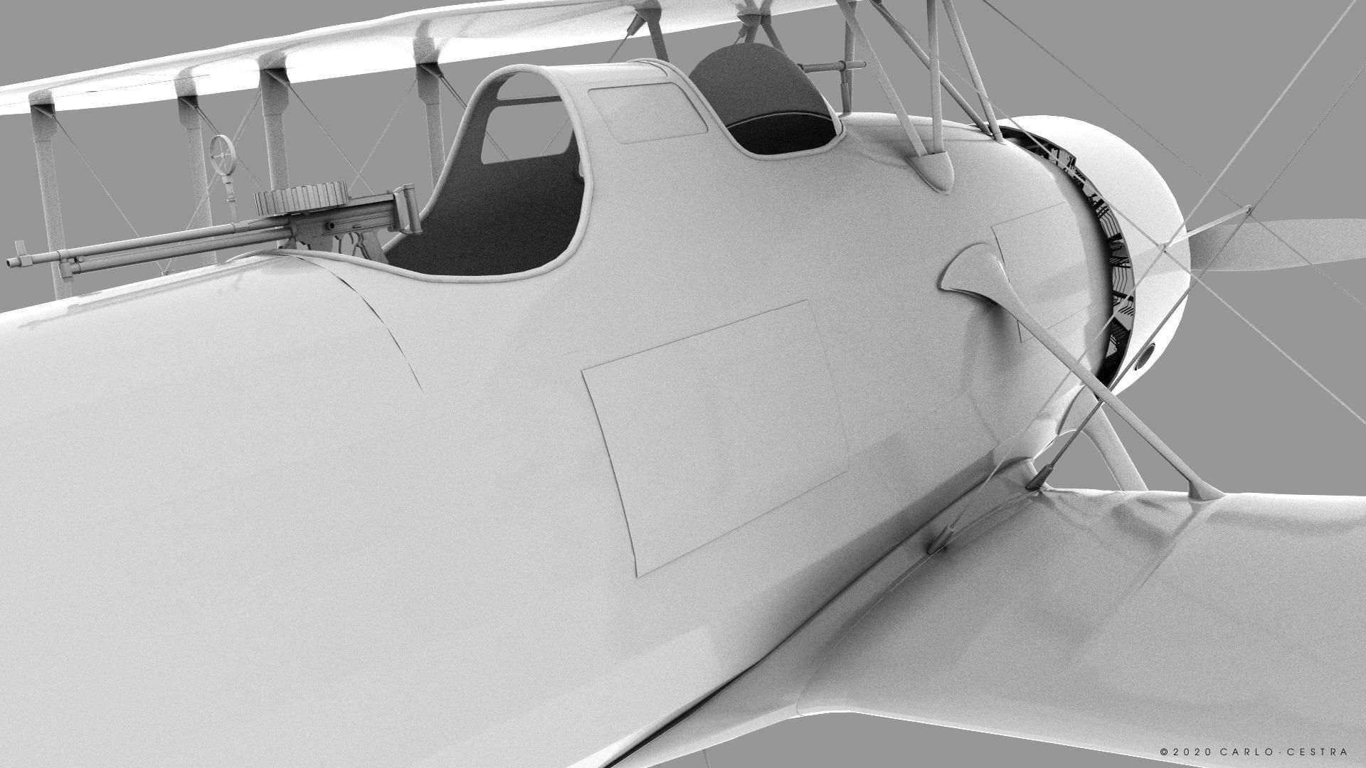 D1A2  Hokoku-127 - Rigged Low-poly 3D model_30