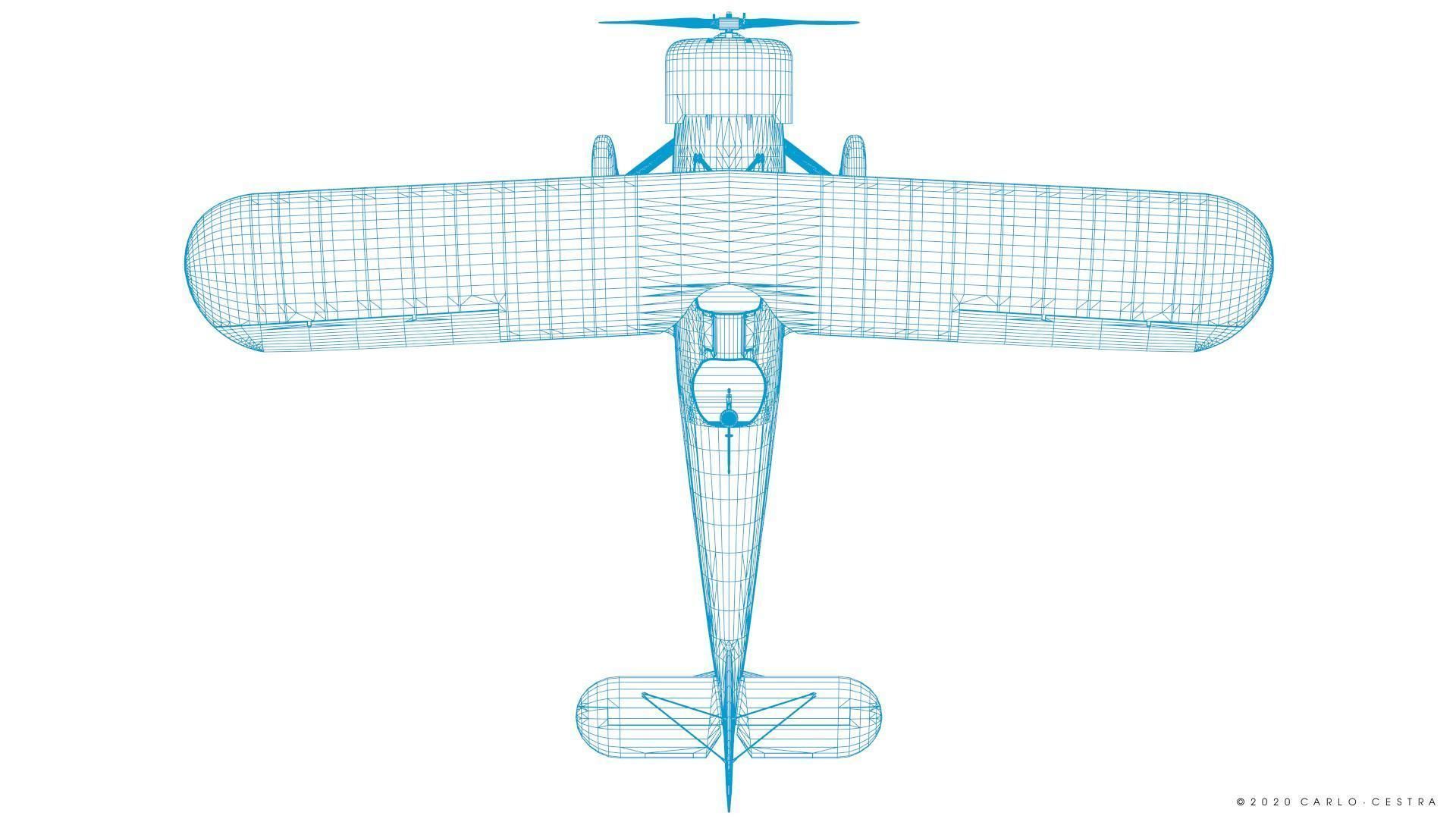 D1A2  Hokoku-127 - Rigged Low-poly 3D model_56