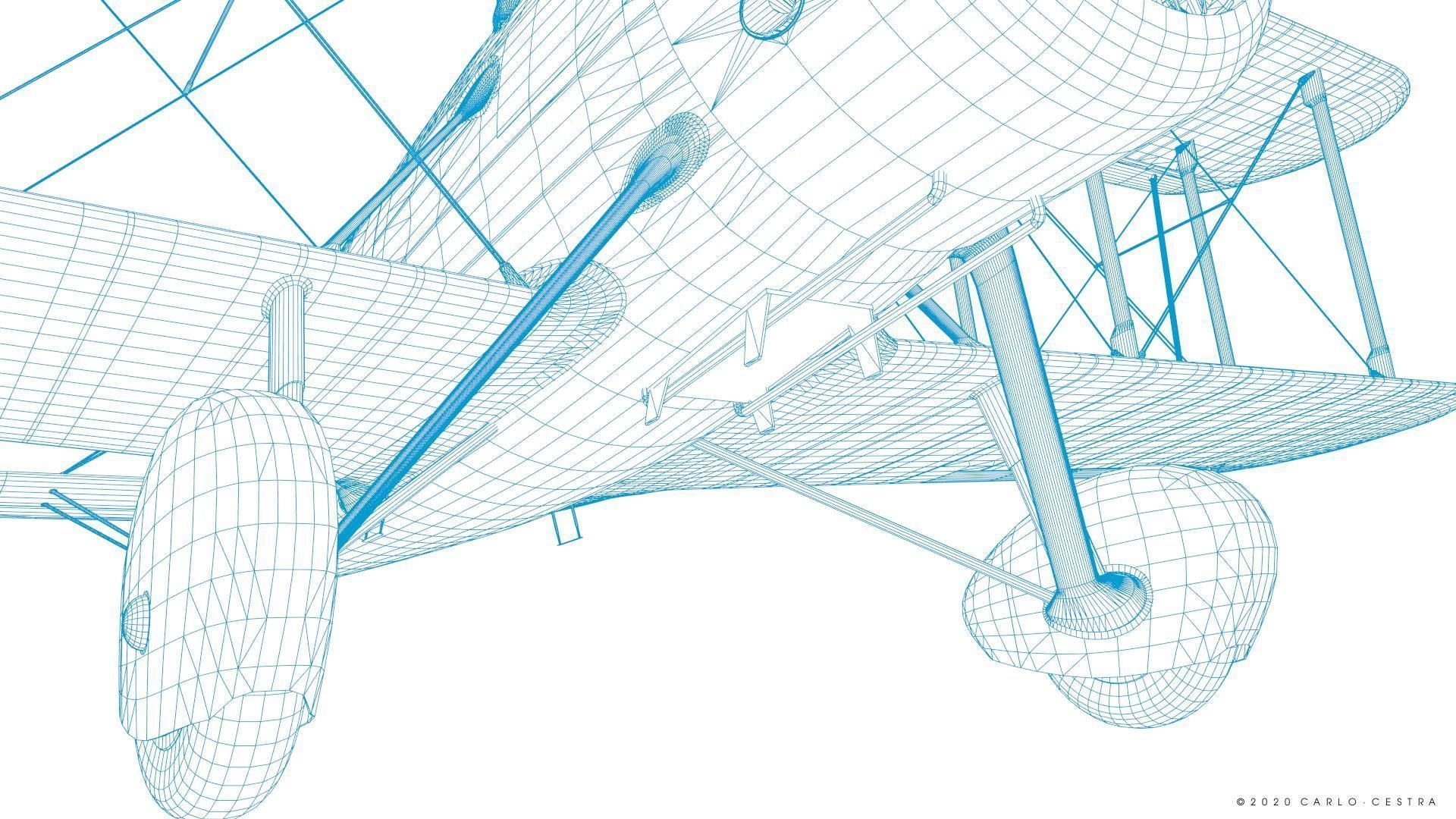 D1A2  Hokoku-127 - Rigged Low-poly 3D model_48