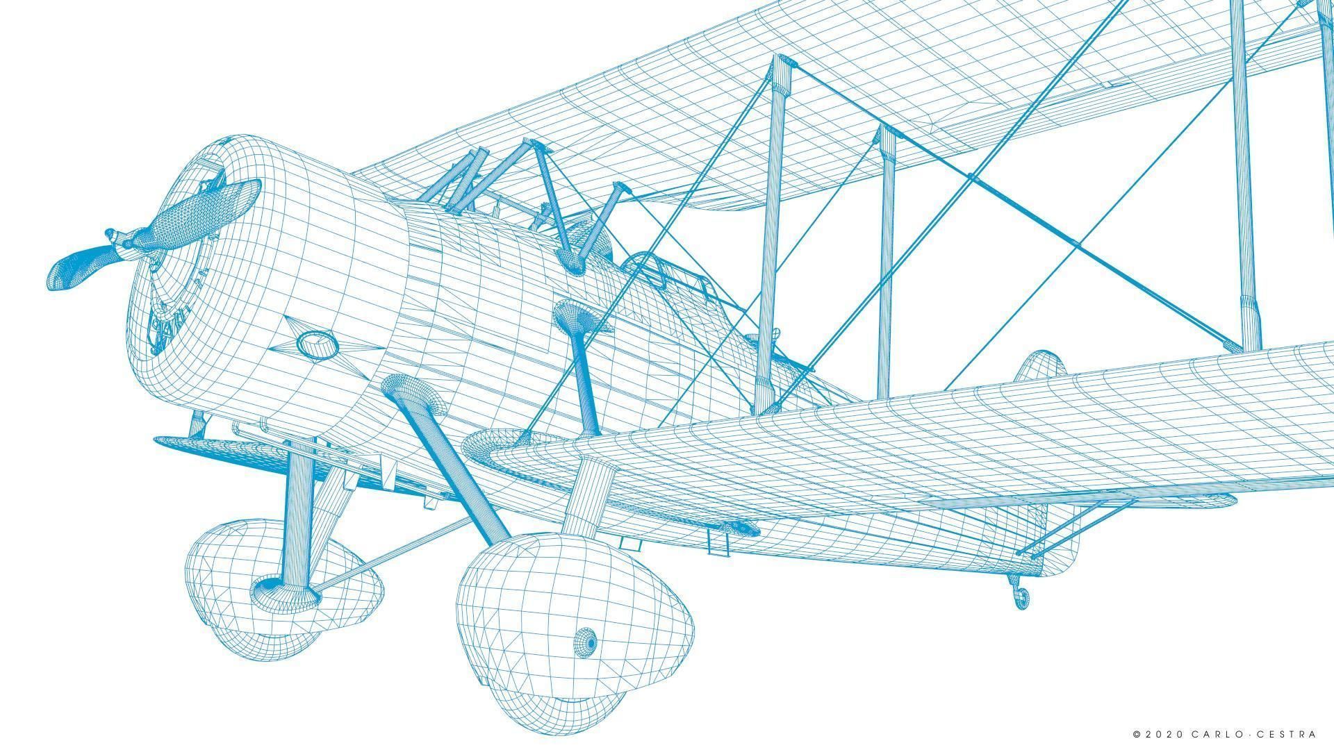 D1A2  Hokoku-127 - Rigged Low-poly 3D model_49