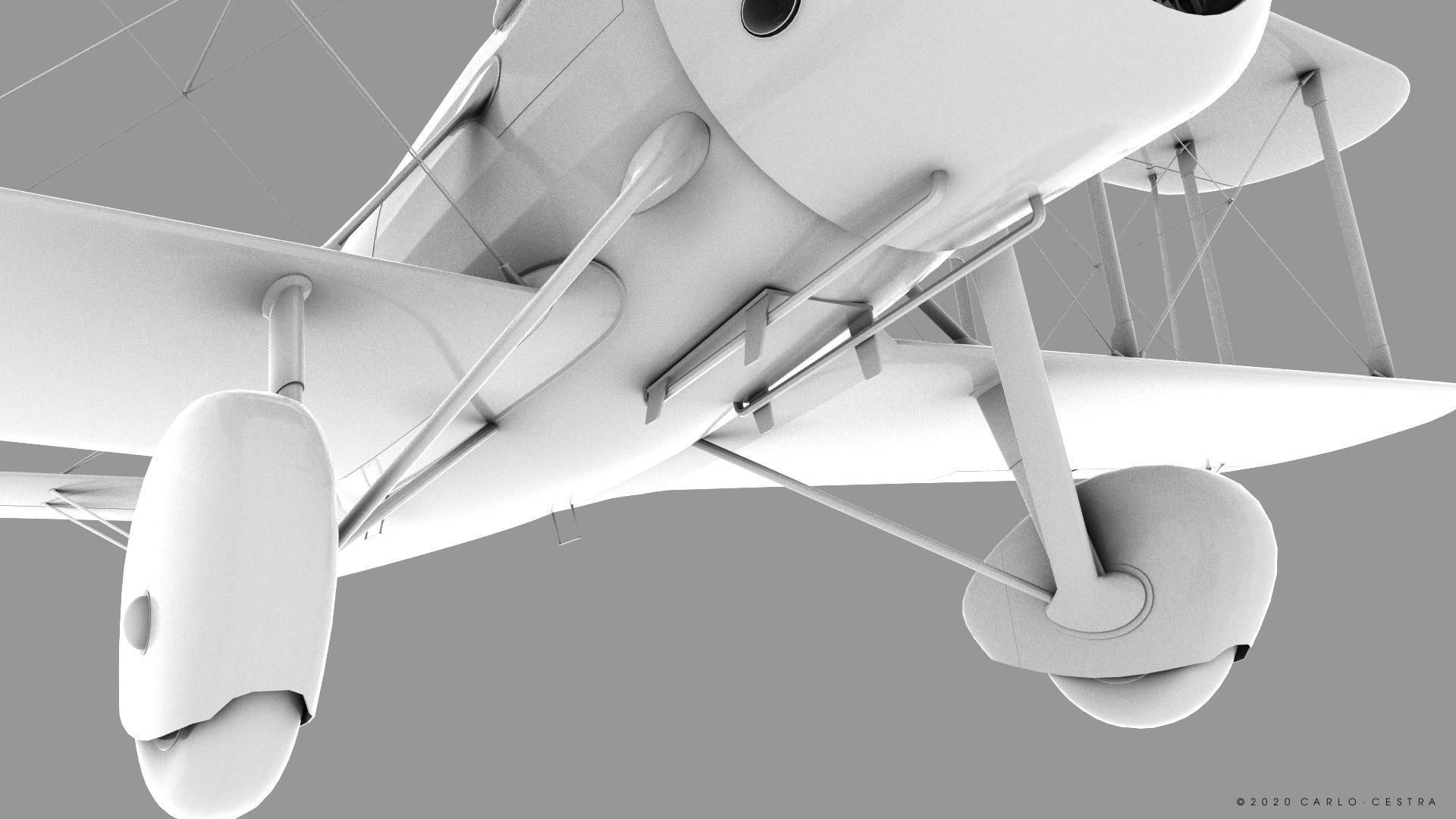 D1A2  Hokoku-127 - Rigged Low-poly 3D model_31