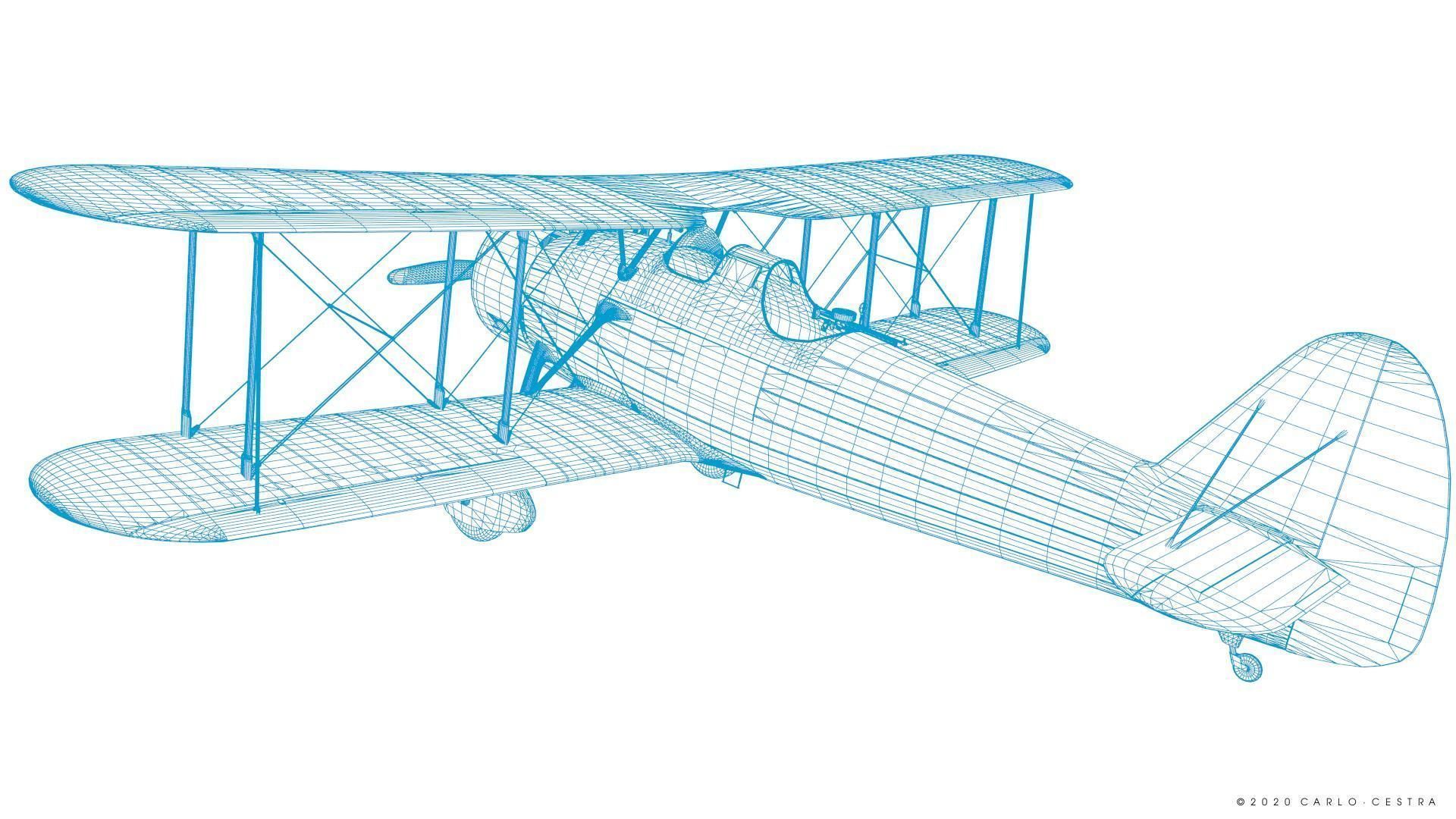 D1A2  Hokoku-127 - Rigged Low-poly 3D model_44