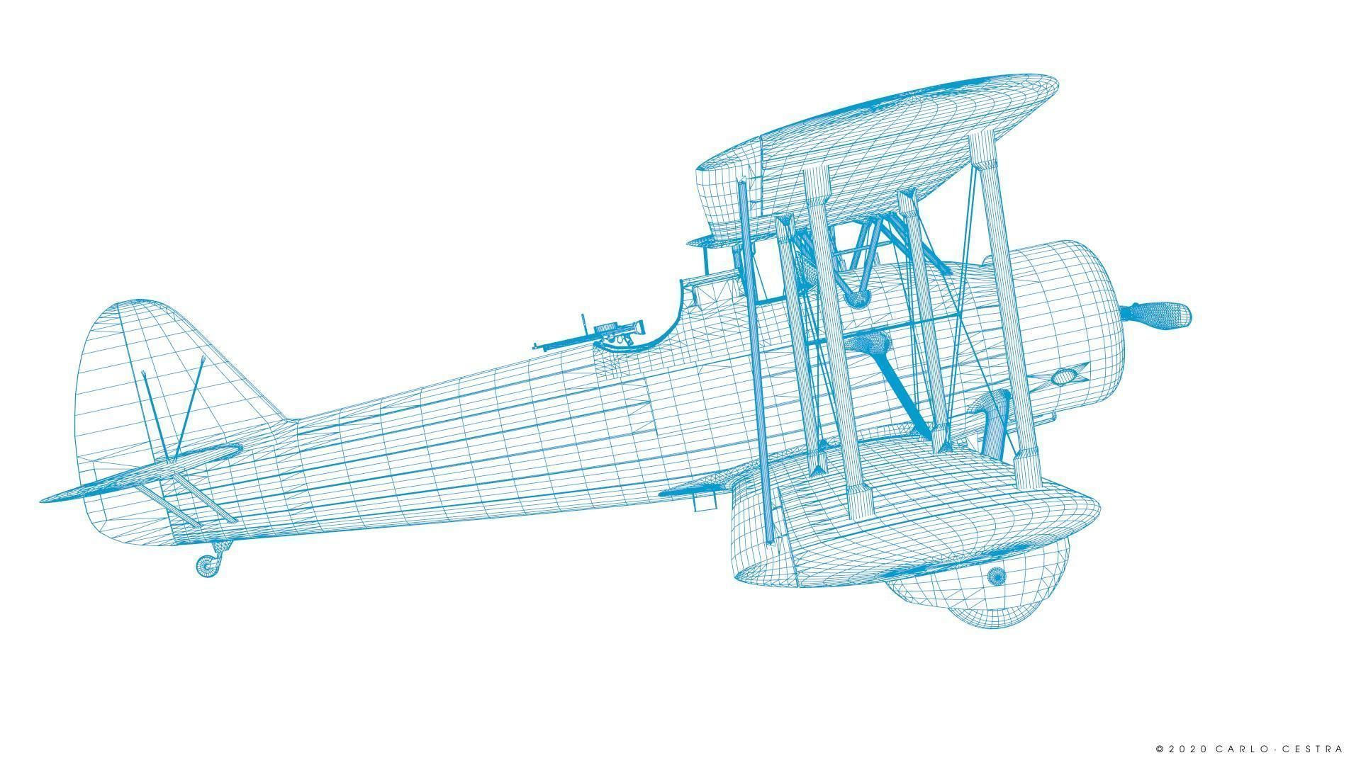 D1A2  Hokoku-127 - Rigged Low-poly 3D model_55