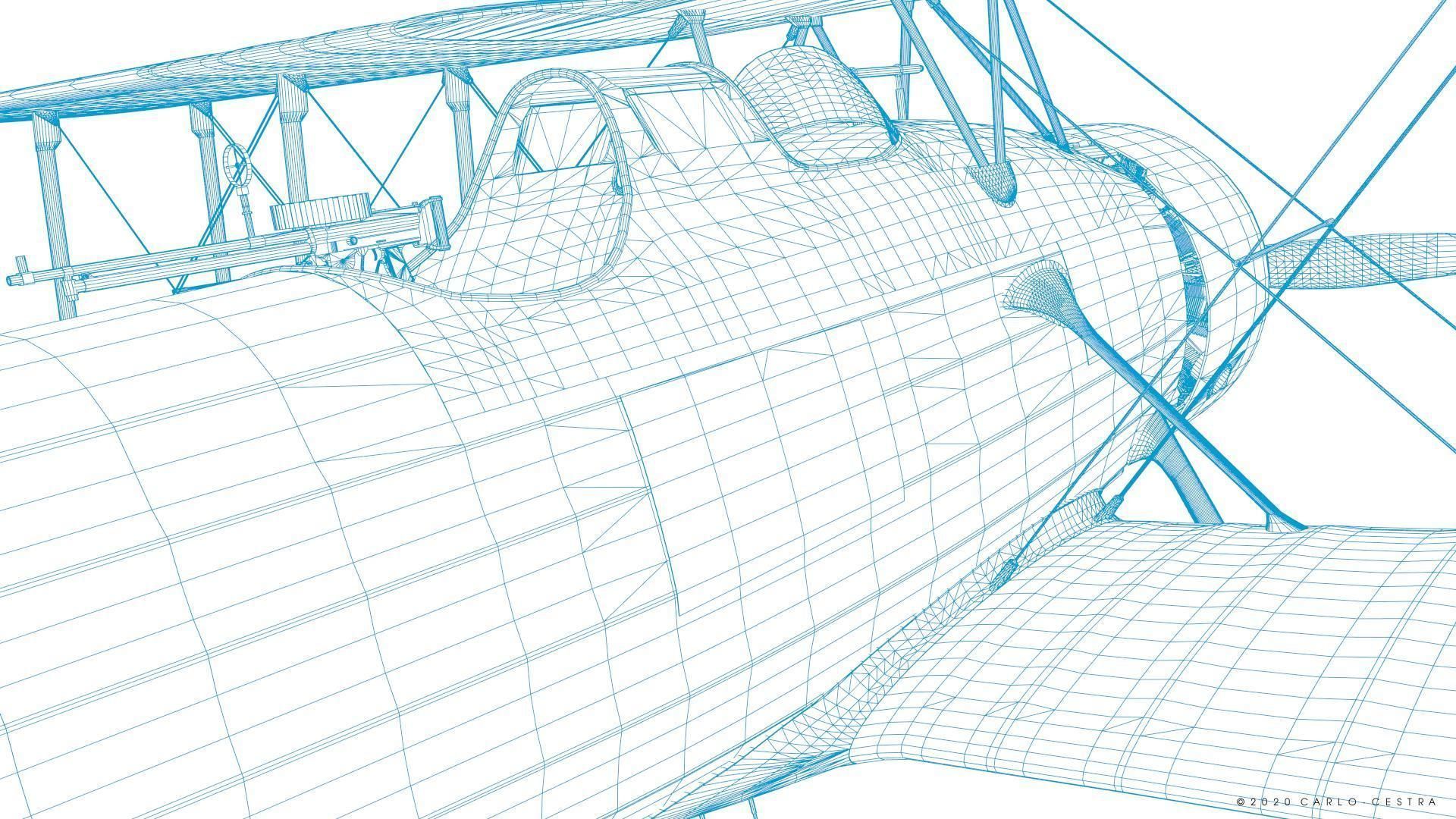 D1A2  Hokoku-127 - Rigged Low-poly 3D model_47