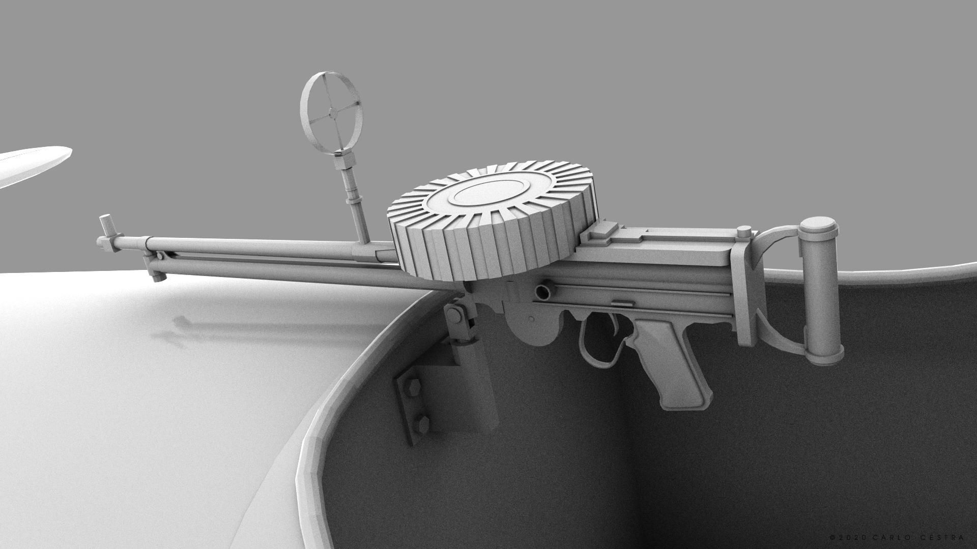 D1A2  Hokoku-127 - Rigged Low-poly 3D model_41