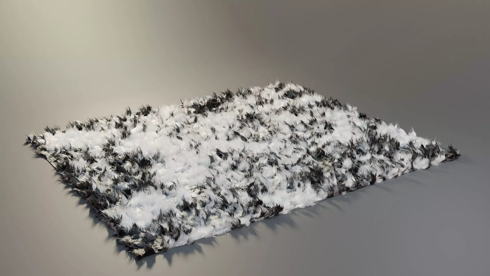 interior rug blender cycles ready 3D model