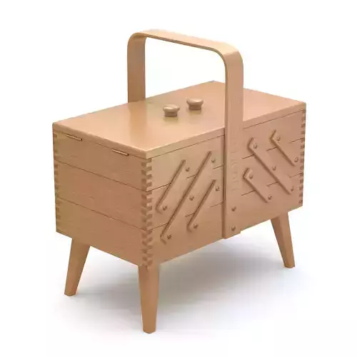 Rigged Expandable Sewing Box